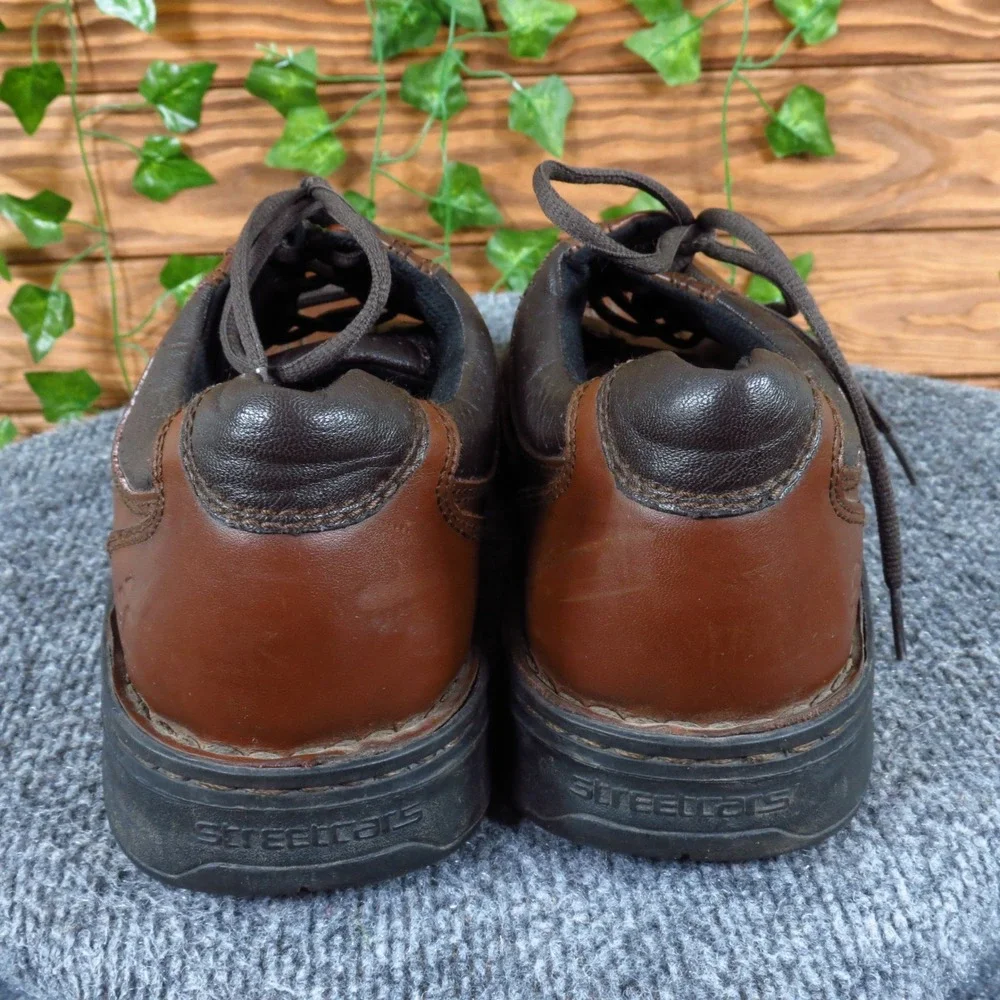 Streetcars Diplomat Mens Oxford Shoes Size 10.5 M Work Office Brown Leather
